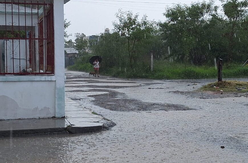 Lluvias podrían dejar hasta una pulgada de lluvia en Matamoros