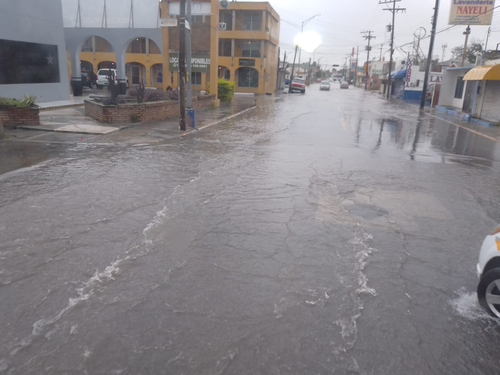 Caen tres pulgadas de agua en Matamoros: la JAD pone en marcha su plan preventivo ante la inundación