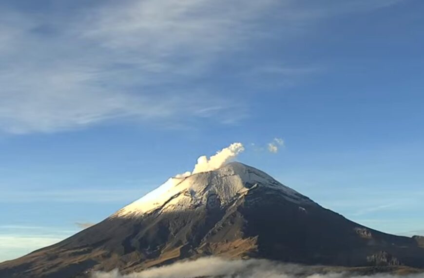 ¿Qué pasa con el Volcán Popocatépetl…