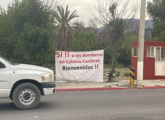 En pausa proyecto de estación norte de bomberos en Saltillo por vecinos que se oponen