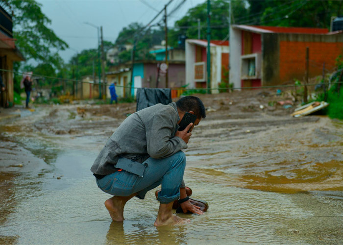 Veracruz: 3 policías mueren y otro desaparece al revisar daños provocados por lluvias