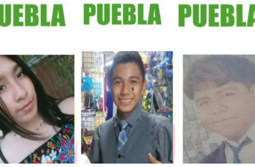 ALERTA AMBER: En PUEBLA buscan con urgencia a tres menores desaparecidos; temen por sus vidas