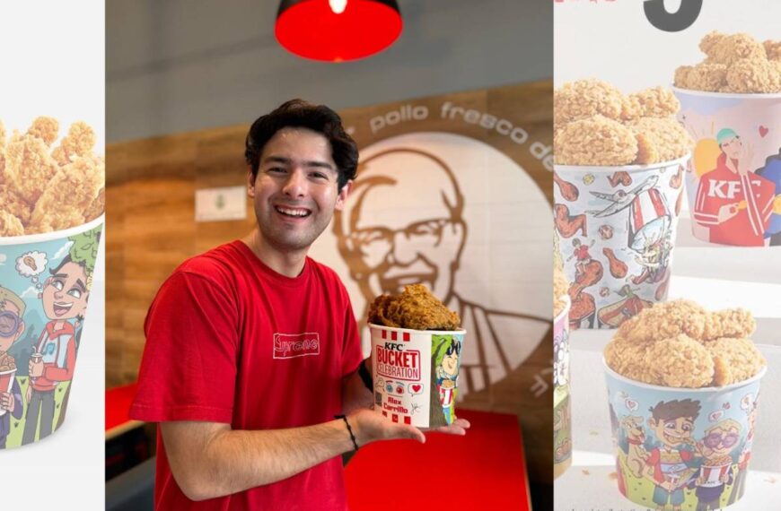 Ilustra Alex Carrillo para el ‘Bucket Celebration’ de la marca KFC