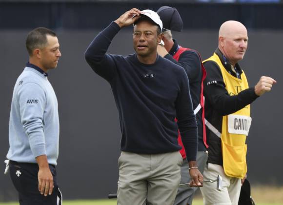 Tiger Woods se despide del Abierto Británico 2024 en Royal Troon