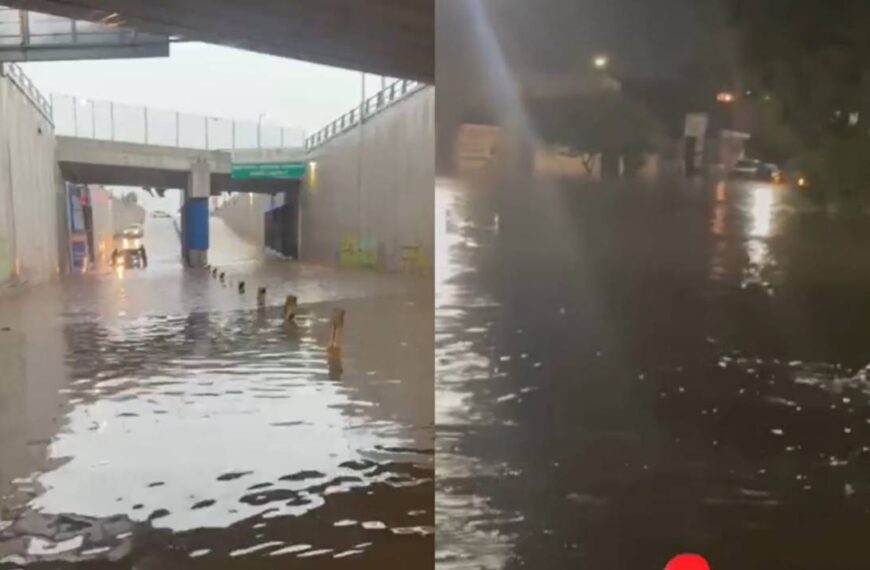Fuertes lluvias inundan 3 municipios de Chihuahua; hay canales desbordados
