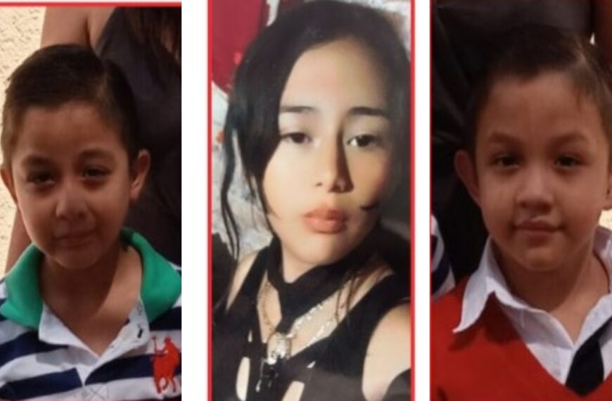 ALERTA AMBER: Tres menores desaparecieron en…