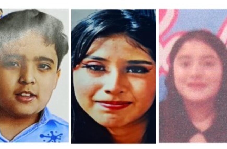 ALERTA AMBER: En la Ciudad de México desaparecieron tres menores; familiares los buscan con urgencia
