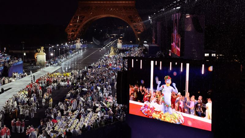 El “hombre azul” de la ceremonia inaugural defiende un momento olímpico memorable
