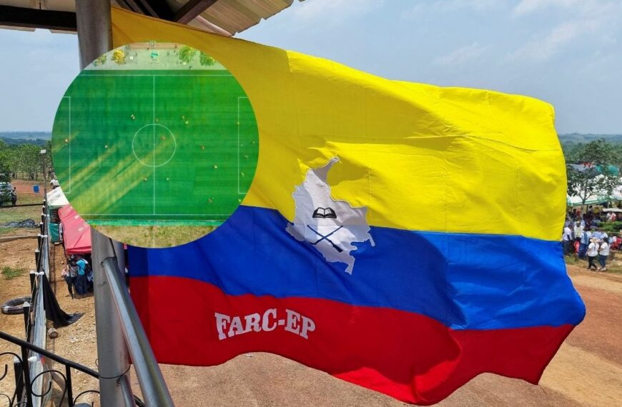 Muere un niño tras ataque de dron con explosivos en cancha de futbol en Colombia