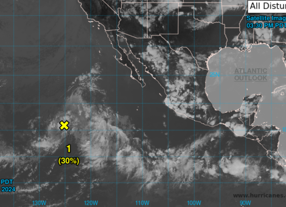 Advierten formación de ciclón tropical en el Océano Pacífico, cerca de Cabo San Lucas