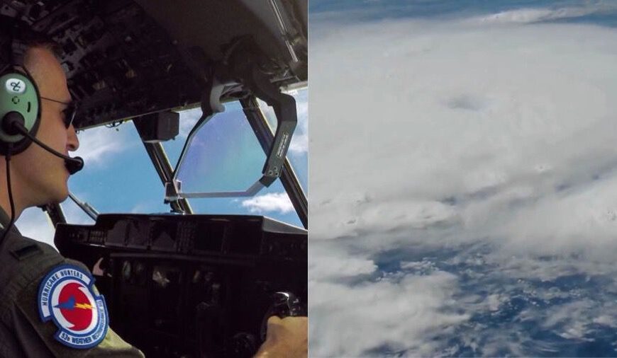 ¡En el ojo del huracán! VIDEOS, aviones y todos lo que tienes que saber sobre los cazadores de huracanes
