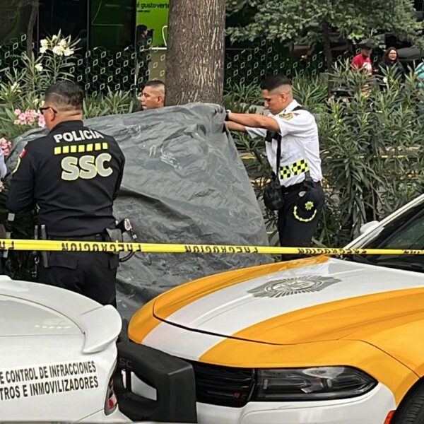 Asesinan a un hombre en avenida Chapultepec; aparece golpeado entre arbustos de la Roma