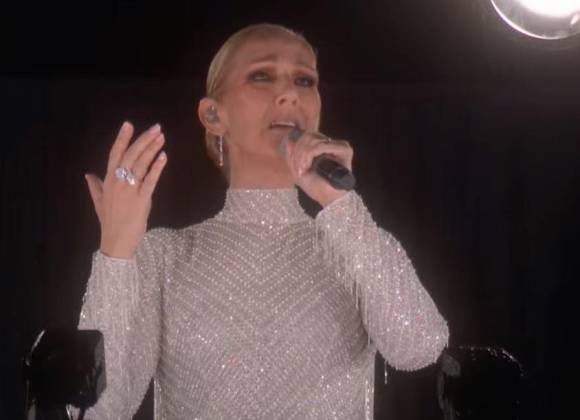 ¡Cantó desde la Torre Eiffel! Cierra Céline Dion con emotivo show la Ceremonia de Inauguración de los Juegos Olímpicos