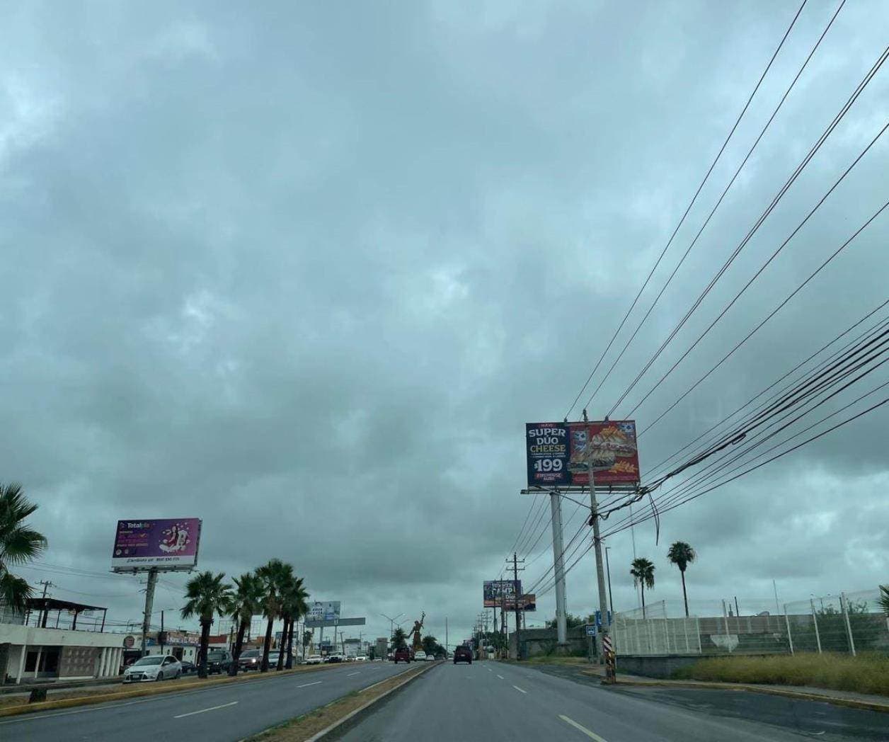 Lluvias intermitentes en Reynosa
