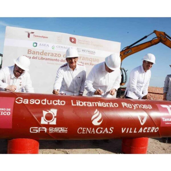 Inicia construcción del Gasoducto Libramiento Reynosa