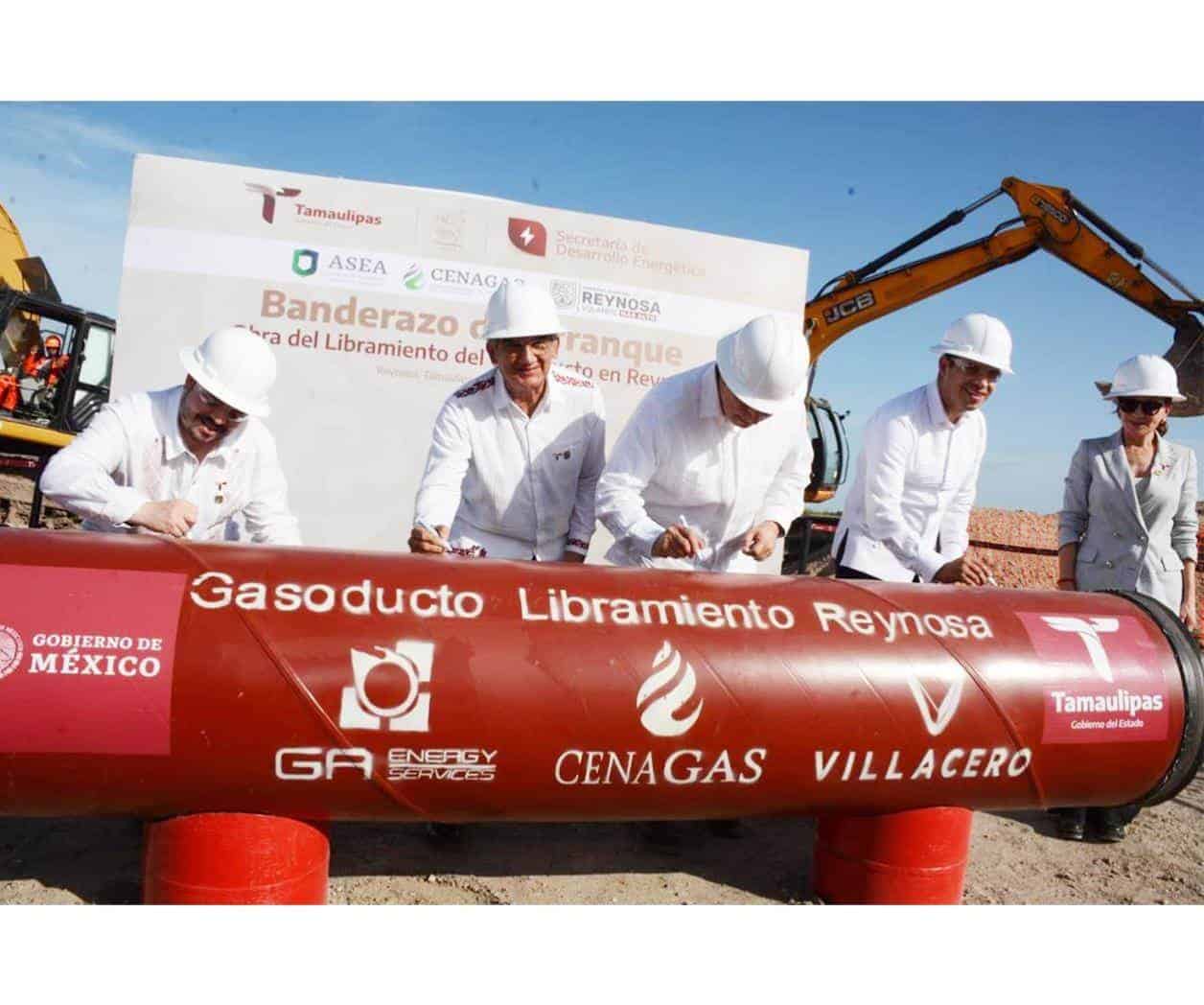 Inicia construcción del Gasoducto Libramiento Reynosa