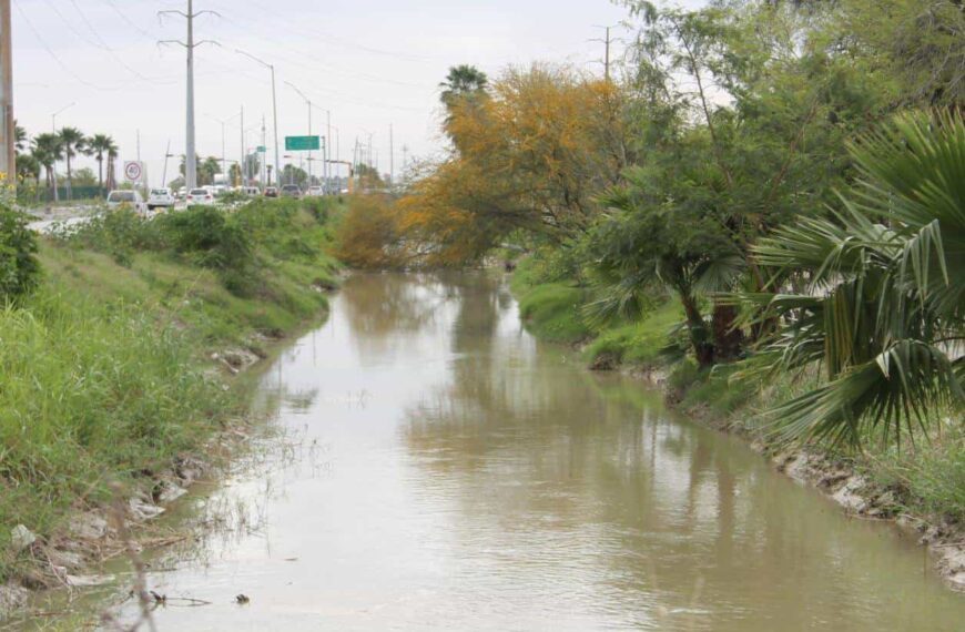 Piden no tirar basura en canales de Reynosa