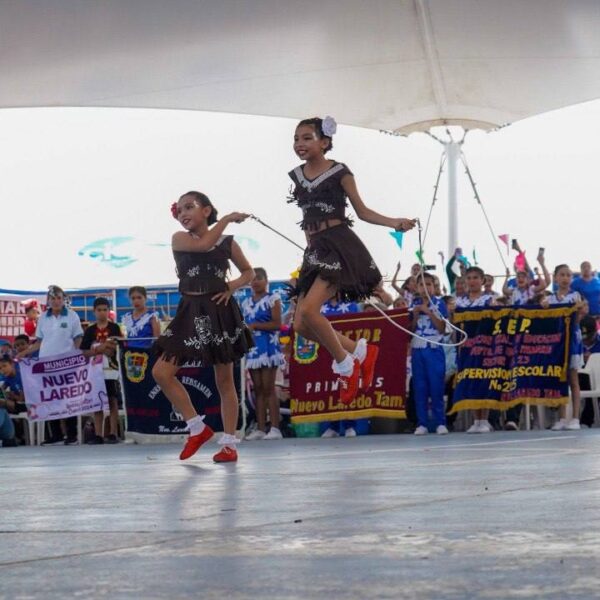Estudiantes de Nuevo Laredo participarán en concurso de rondas y salto de cuerda del DIF