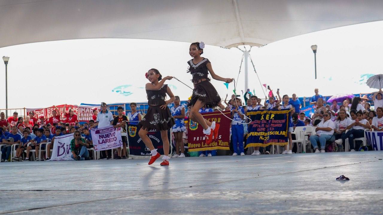 Estudiantes de Nuevo Laredo participarán en concurso de rondas y salto de cuerda del DIF