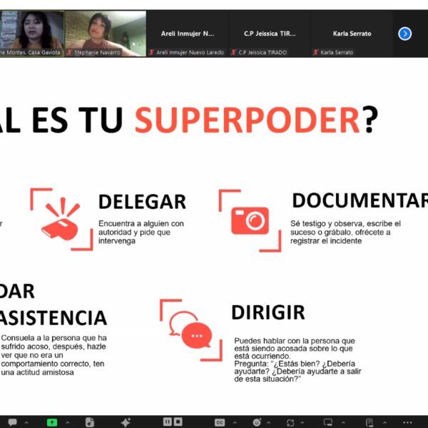 Inmujer imparte curso virtual contra acoso callejero