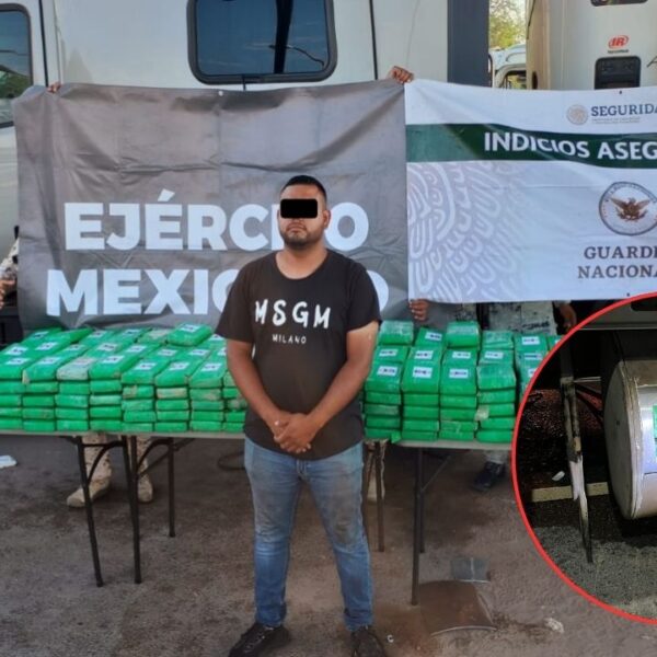 Golpazo al Cártel de Sinaloa: Capturan al jefe de Logística y descubren tráiler con 455 kg de cocaína