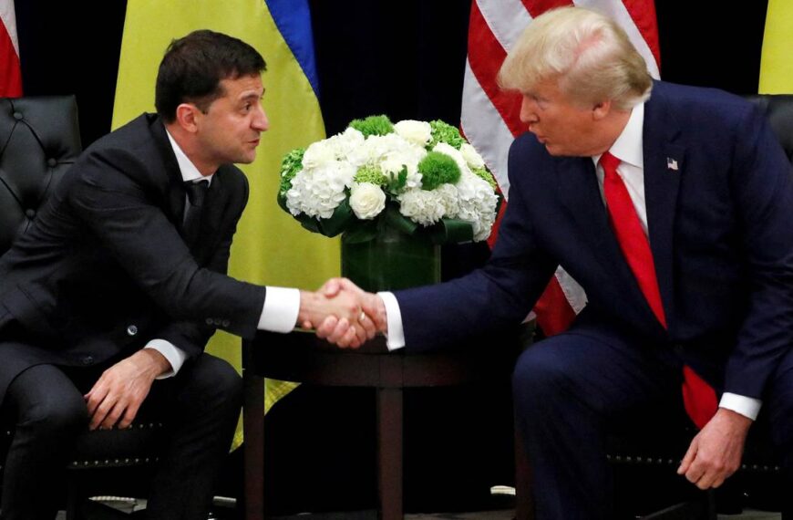 Donald Trump promete a Zelenski el fin de la guerra en Ucrania