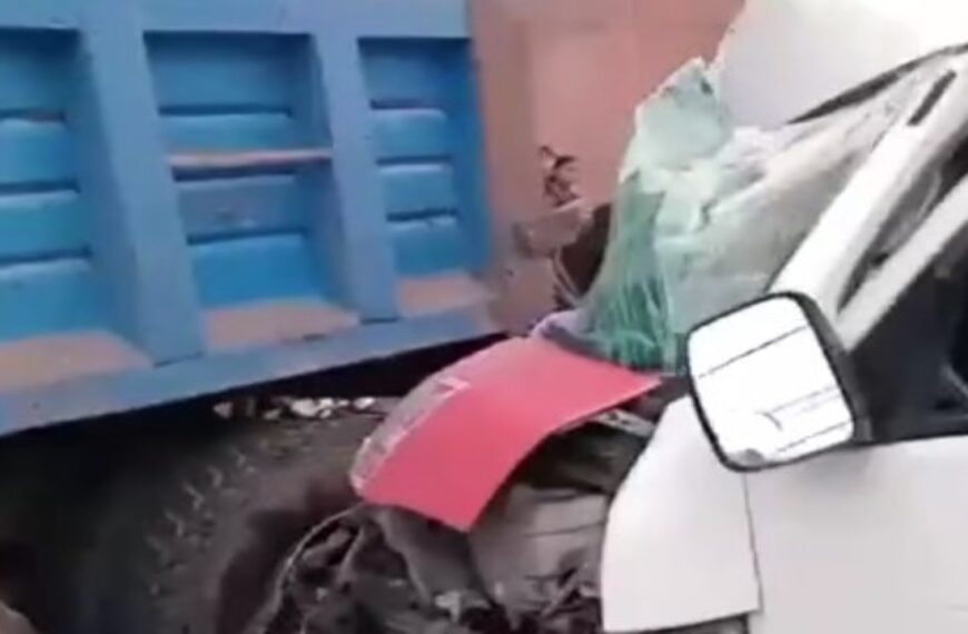 ¡Irresponsabilidad al volante! Fatal accidente de camioneta de pasajeros en Tultitlán, Estado de México