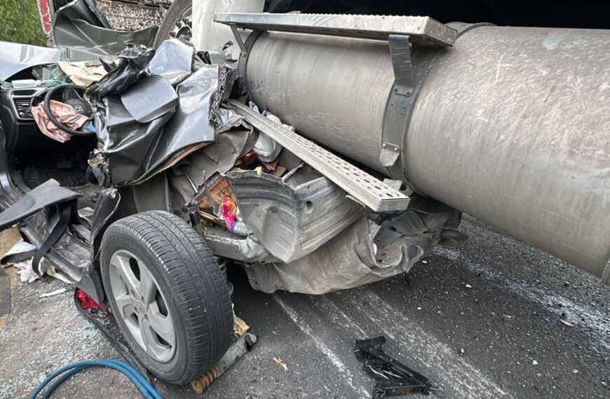 ¡Fatal! Accidente en carretera Guadalajara-Morelia deja un muerto y 9 lesionados