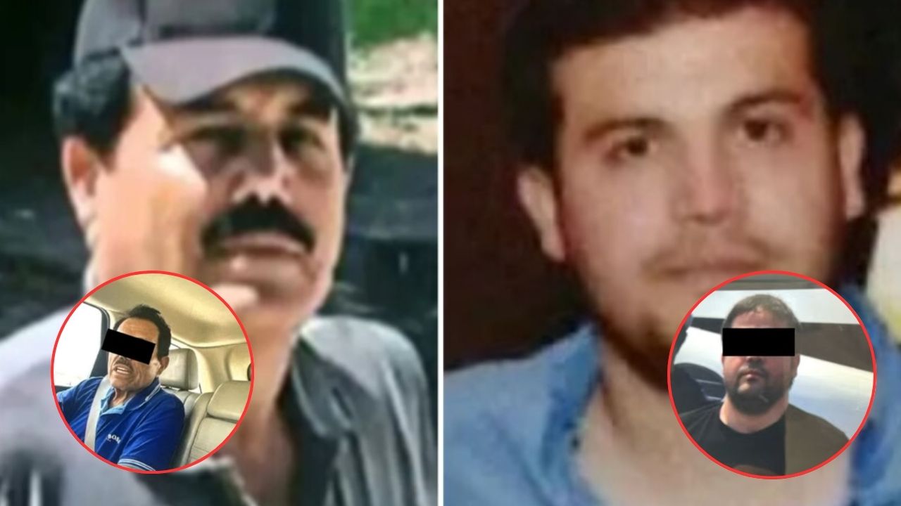 Revelan las primeras FOTOS oficiales de “El Mayo” Zambada y Joaquín Guzmán detenidos