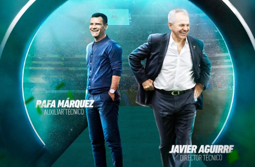 Nombran a Javier Aguirre como nuevo director técnico de la Selección Mexicana; Rafael Márquez es su auxiliar