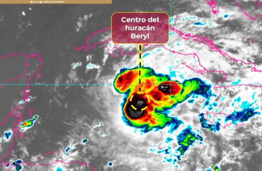 Trayectoria EN VIVO del huracán “Beryl”: Se degrada a categoría 3; Quintana Roo se prepara