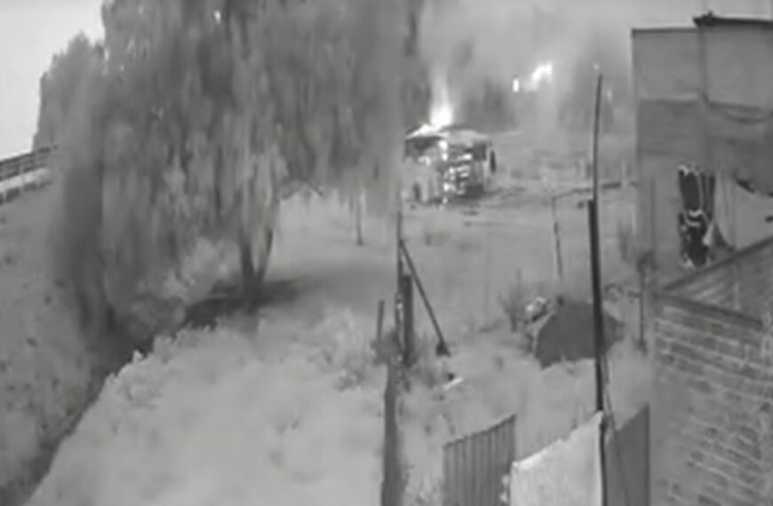 Captan explosión de polvorín clandestino en Tultepec, Edomex