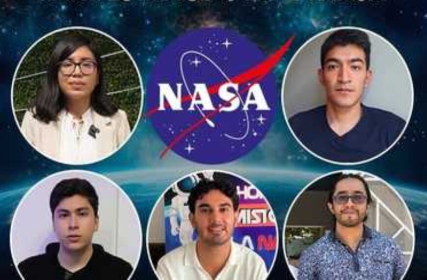 ¡Jóvenes mexicanos a la NASA! Cinco estudiantes realizarán estancias de investigación en 2024