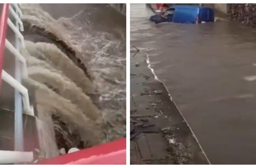 Lluvias torrenciales en Tecámac provocaron desbordamiento del canal ‘Las Golondrinas’ en el Edomex