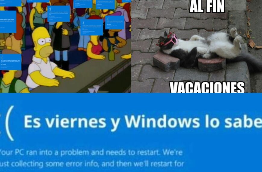¡Que alguien levante a Microsoft! Estos son los memes que dejó el apagón informático a nivel global