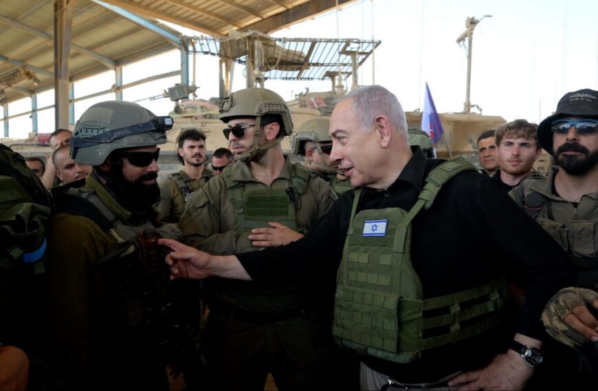 Netanyahu visita Rafah, en el sur de Gaza, por primera vez desde que inició la guerra