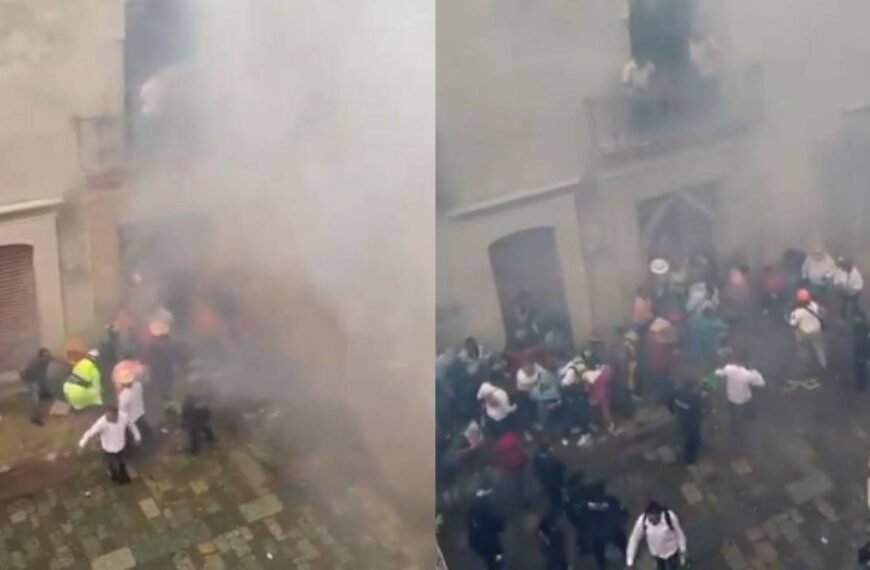 Explosión en desfile de la Guelaguetza deja 7 heridos