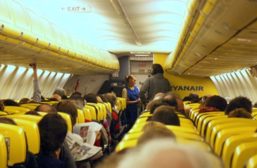 ¡Vuelo del infierno! Pelea masiva entre pasajeros estalló luego de que el avión despegara