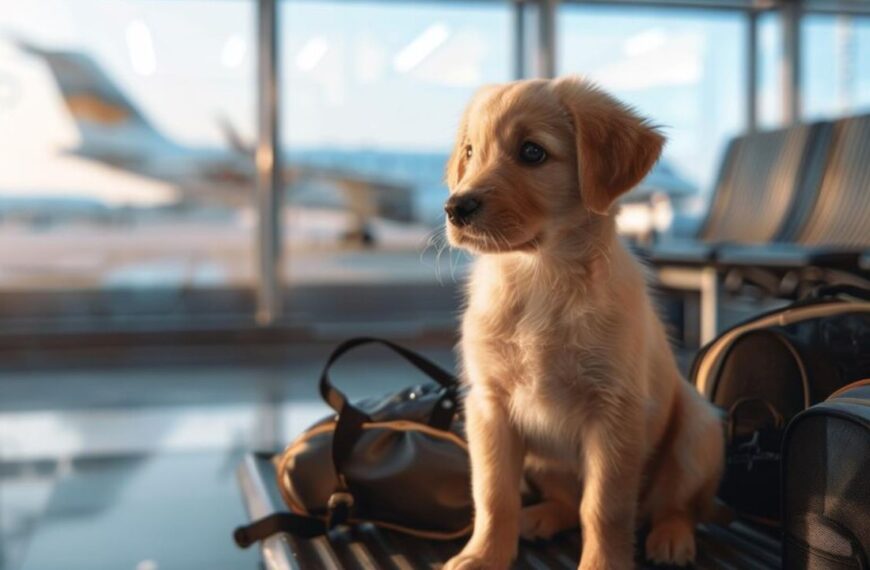 Estos son los requisitos para viajar con perros en avión
