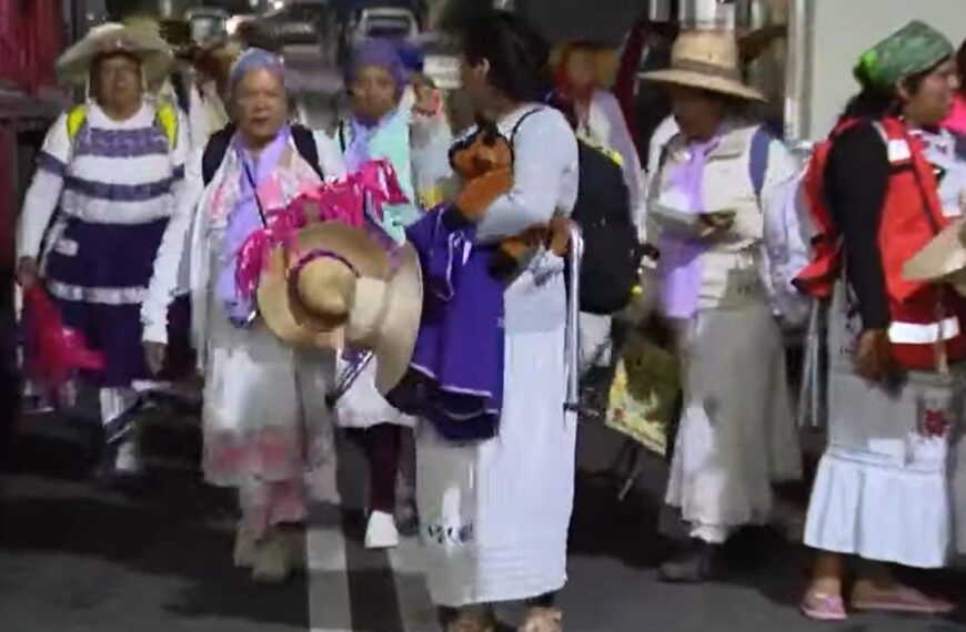 ¡La Fe mueve montañas! Miles de peregrinos continúan su camino a la Basílica de Guadalupe