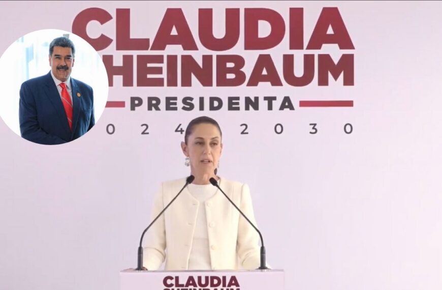 Claudia Sheinbaum rechaza intervencionismo de otros países en las elecciones de Venezuela