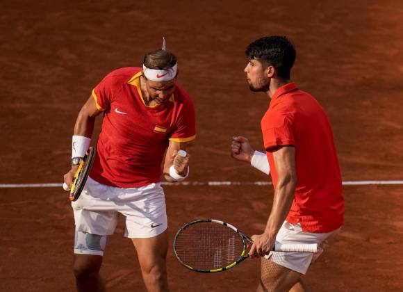 ‘Nadalcaraz’ siguen con paso firme al podio: Rafael Nadal y Carlos Alcaraz jugarán los Cuartos de Final en París 2024