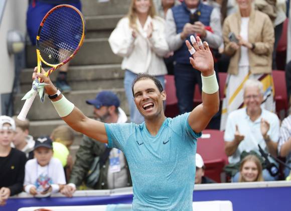 Rafael Nadal vuelve con triunfo en competencia individual tras vencer a Leo Borg en Suecia