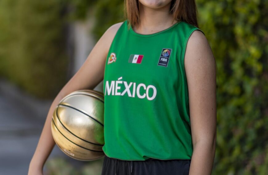 Saltillense Allegra Reyes es la promesa del basquetbol femenil mexicano