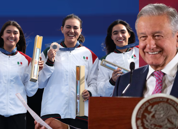‘Pusieron en alto a México’: AMLO celebra la primera medalla olímpica en París 2024, ganada por dos arqueras de Coahuila y una de Sonora
