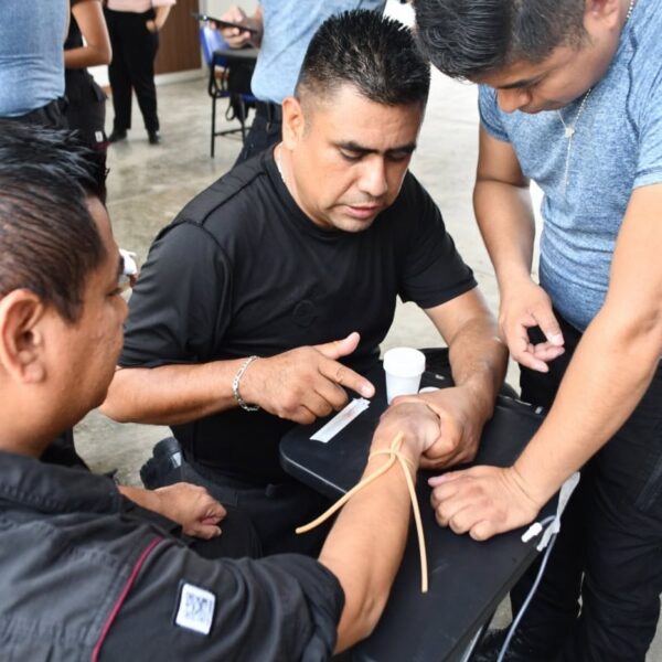 Guardia Estatal inicia cuarto bloque del curso de medicina táctica policial