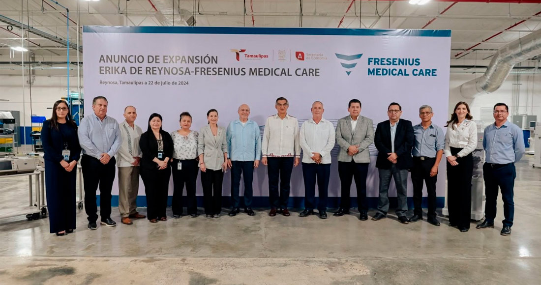 Gobierno de Tamaulipas anuncia inversión millonaria de la empresa Erika de Reynosa