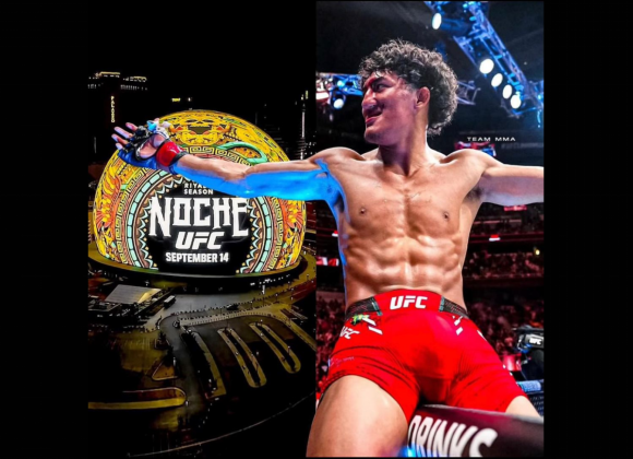Raúl Rosas Jr. es el joven talento mexicano que participará en la Noche UFC