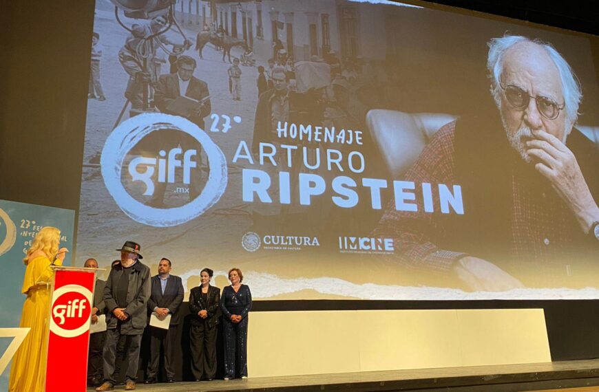 ¿Por qué homenajearon a Arturo Ripstein? Celebran su legado en el Festival Internacional de Cine de Guanajuato