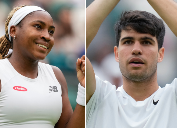 El campeón Carlos Alcaraz y Coco Gauff avanzan a la tercera ronda de Wimbledon